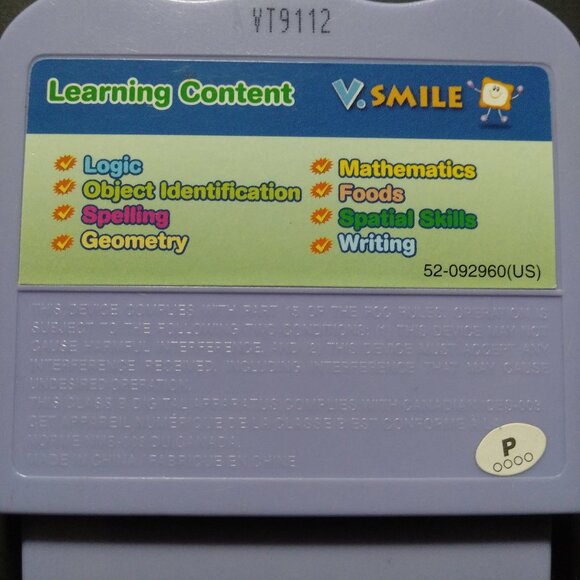 VTech V smile learning cartridge Kung Fu Panda Path of the Panda - Picture 2 of 3